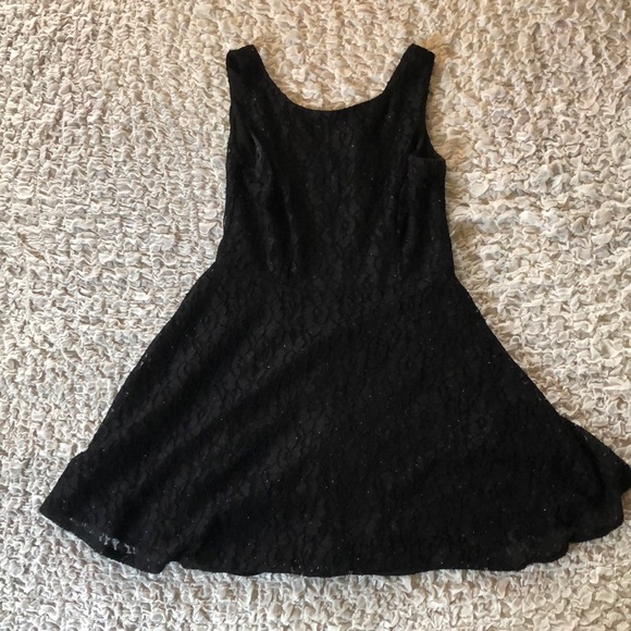 Speechless (Macy’s) Black Lace and Sparkly Dress - Picture 4 of 6